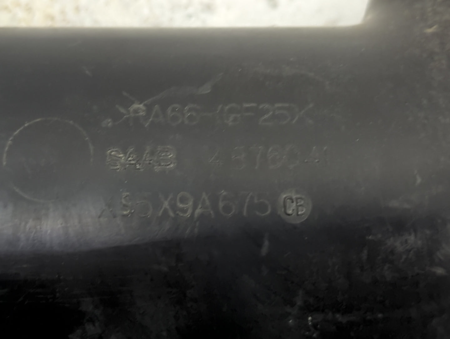1999-2003 Saab 9-3 Air Cleaner Intake-duct Hose Tube - Oemusedautoparts1.com