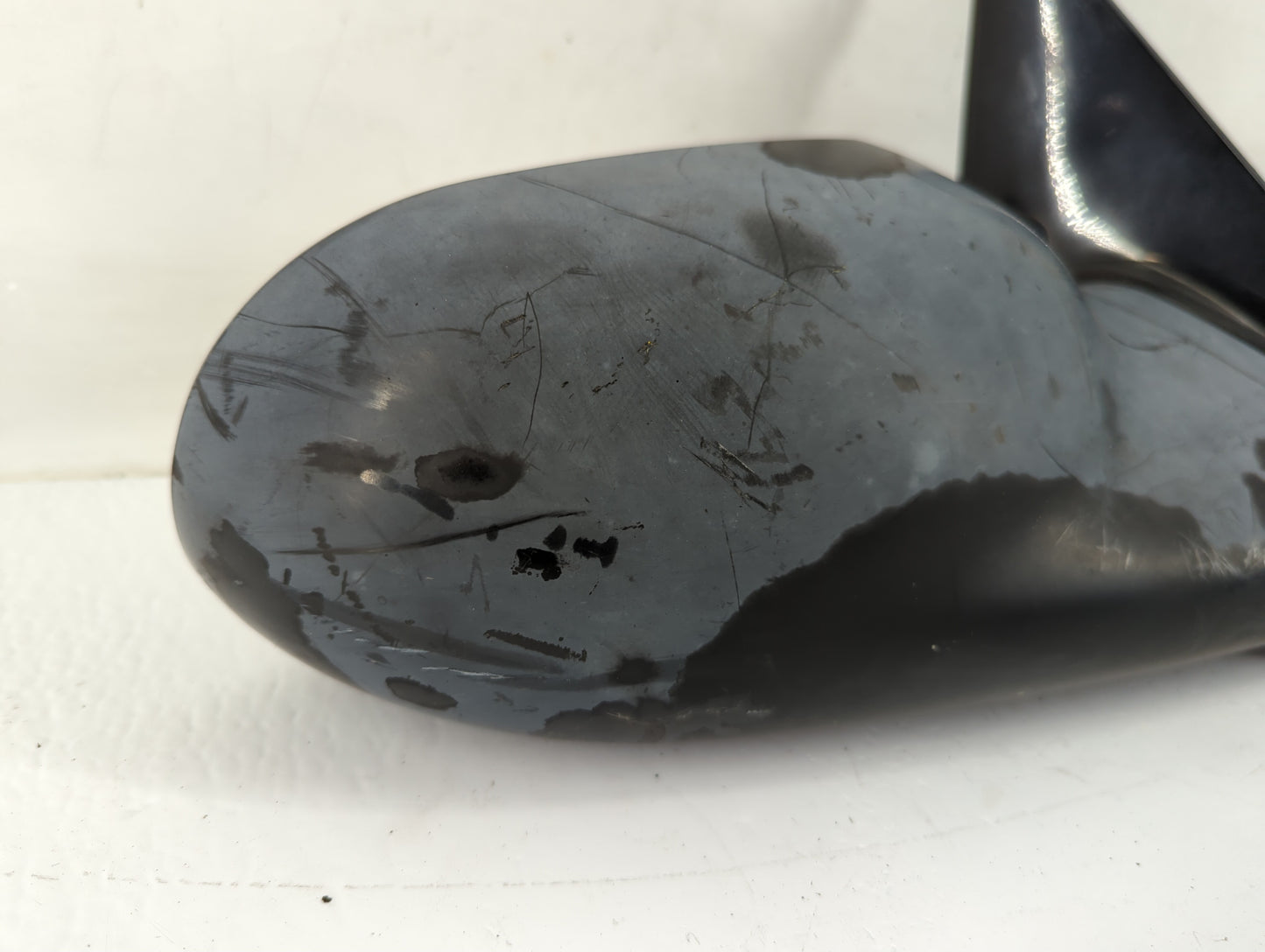 Saturn Ls Passenger Right Side View Manual Door Mirror Black - Oemusedautoparts1.com