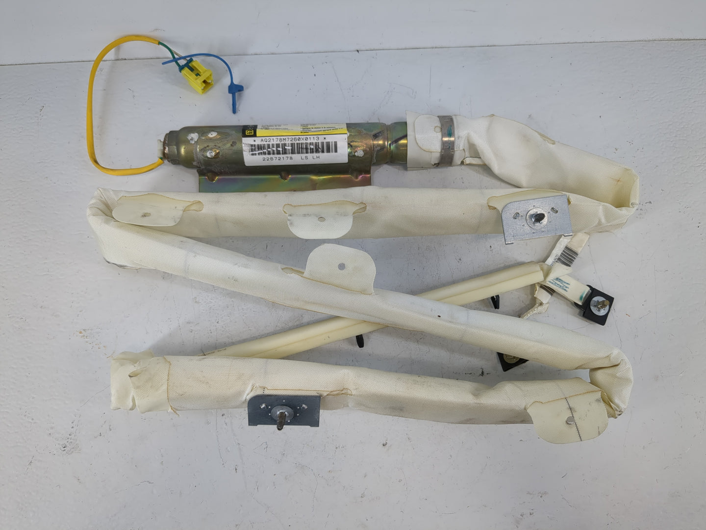 2002 Saturn Ls Driver Curtain Air Bag Oem - Oemusedautoparts1.com