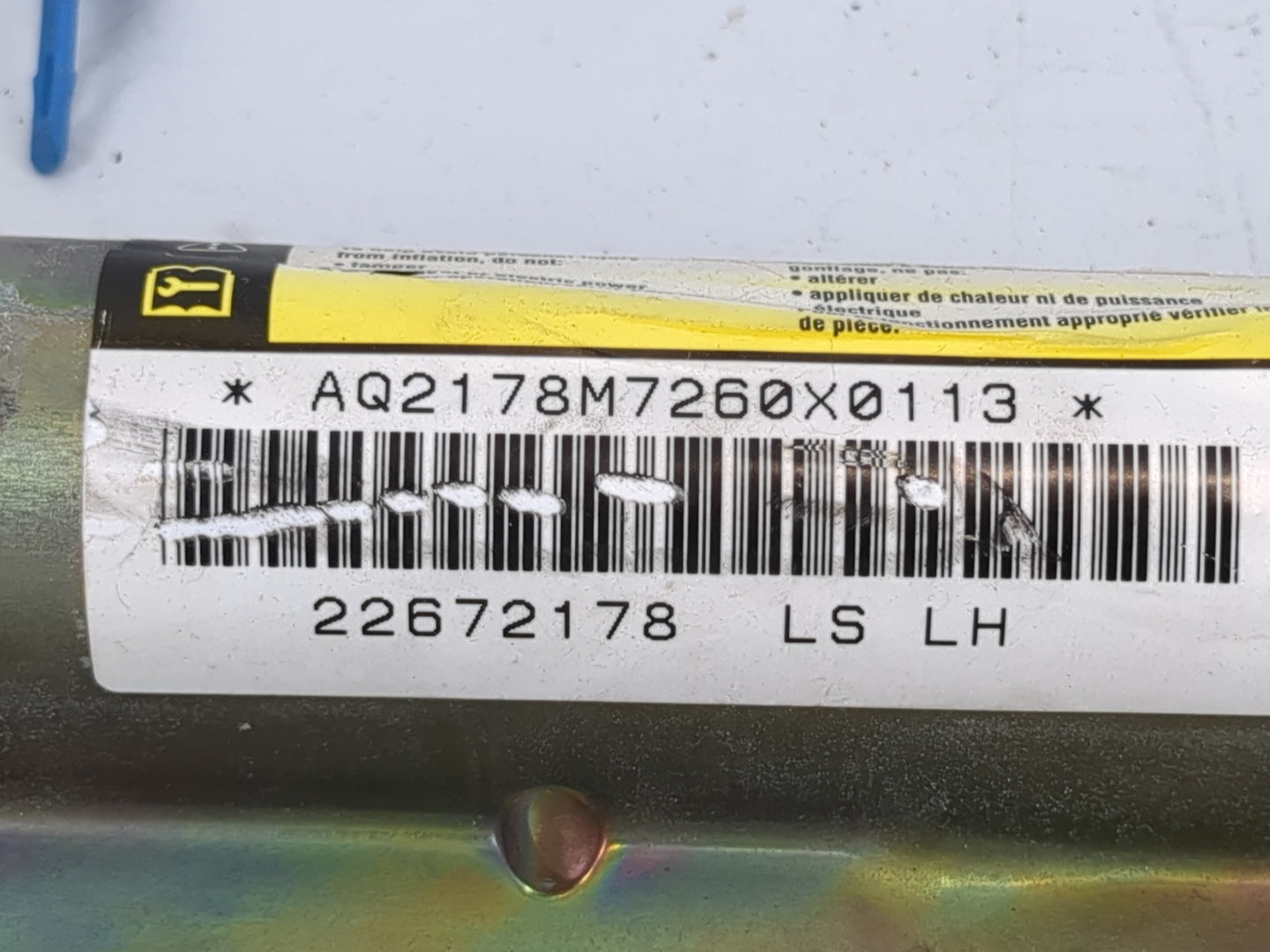 2002 Saturn Ls Driver Curtain Air Bag Oem - Oemusedautoparts1.com