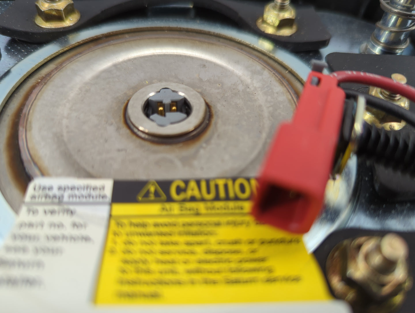 Saturn Saturn S Series Air Bag Driver Left Steering Wheel Mounted - Oemusedautoparts1.com