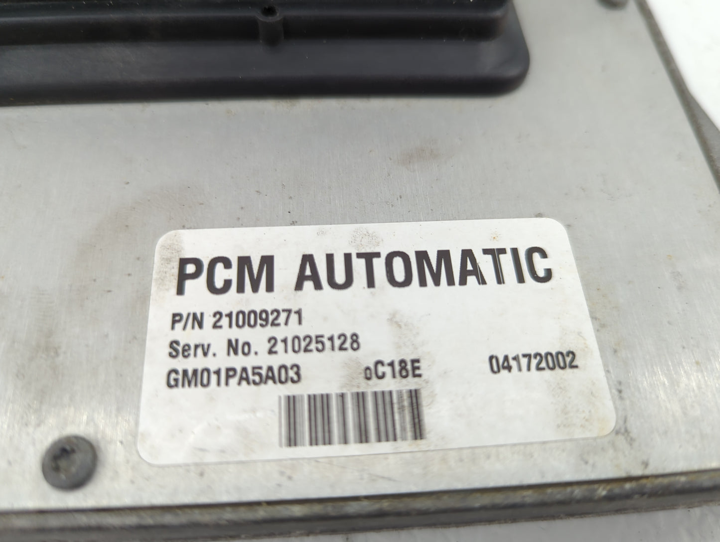 2002 Saturn Saturn S Series PCM Engine Control Computer ECU ECM PCU OEM Fits Fits 2000 2001 OEM Used Auto Parts - Oemusedaut