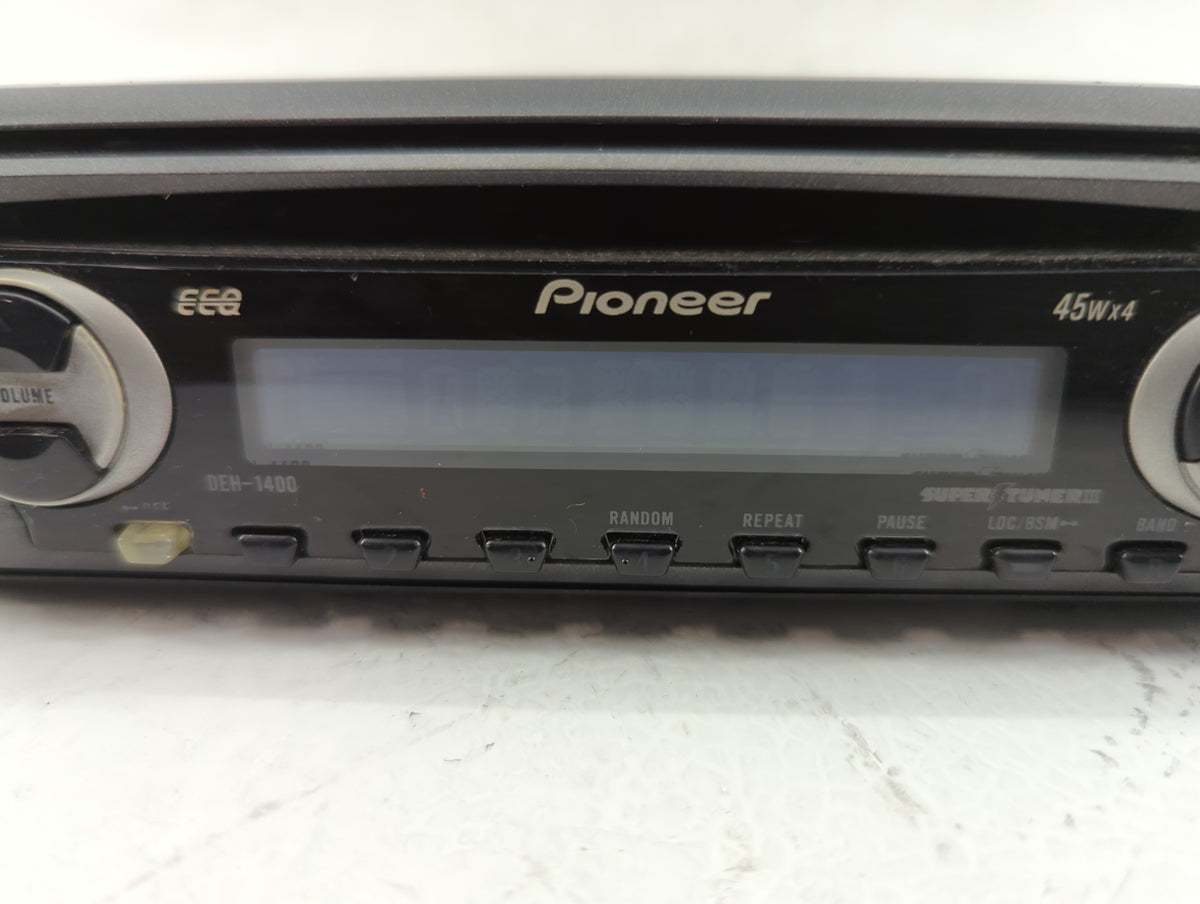 2002 Saturn Saturn S Series Radio AM FM Cd Player Receiver Replacement Fits 2000 2001 2003 OEM Used Auto Parts - Oemusedauto