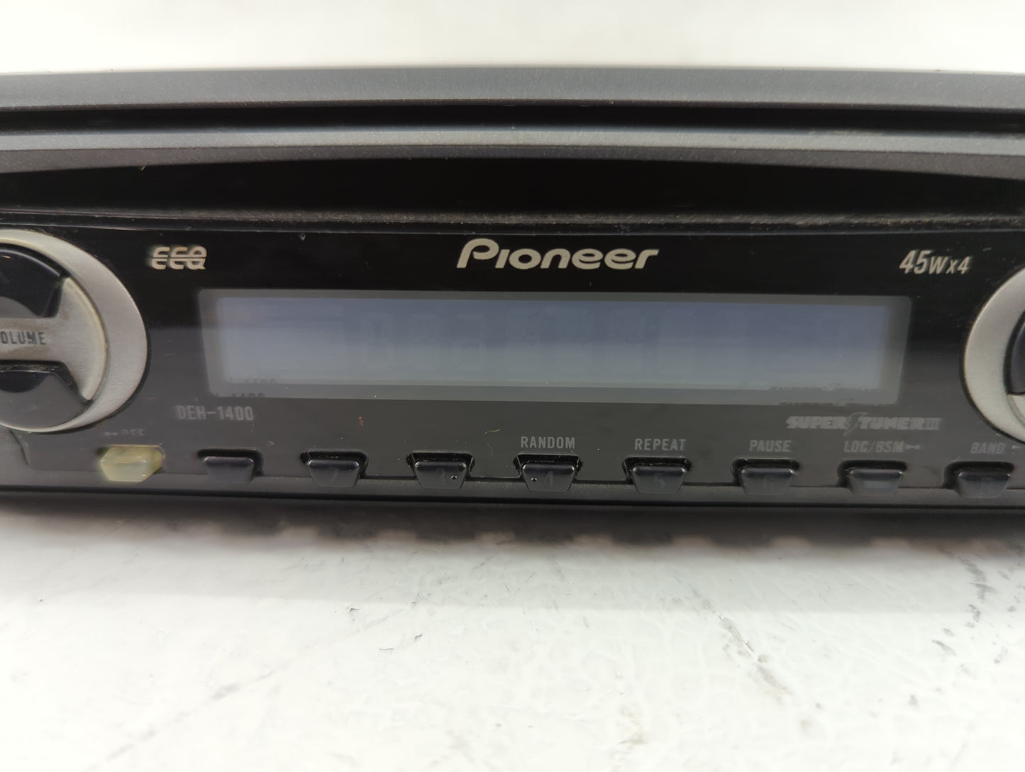 2002 Saturn Saturn S Series Radio AM FM Cd Player Receiver Replacement Fits Fits 2000 2001 2003 OEM Used Auto Parts - Oemuse