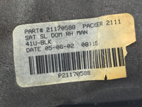 2002 Saturn Saturn S Series Passenger Side View Mirror - Right Door Mirror OEM Used - Oemusedautoparts1.com