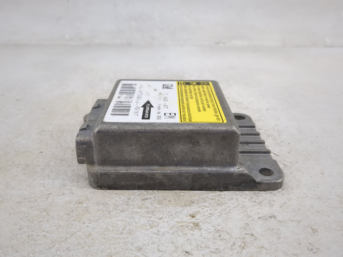 Saturn Sl Safety Restraint Srs Airbag Control Module 22660487 - Oemusedautoparts1.com
