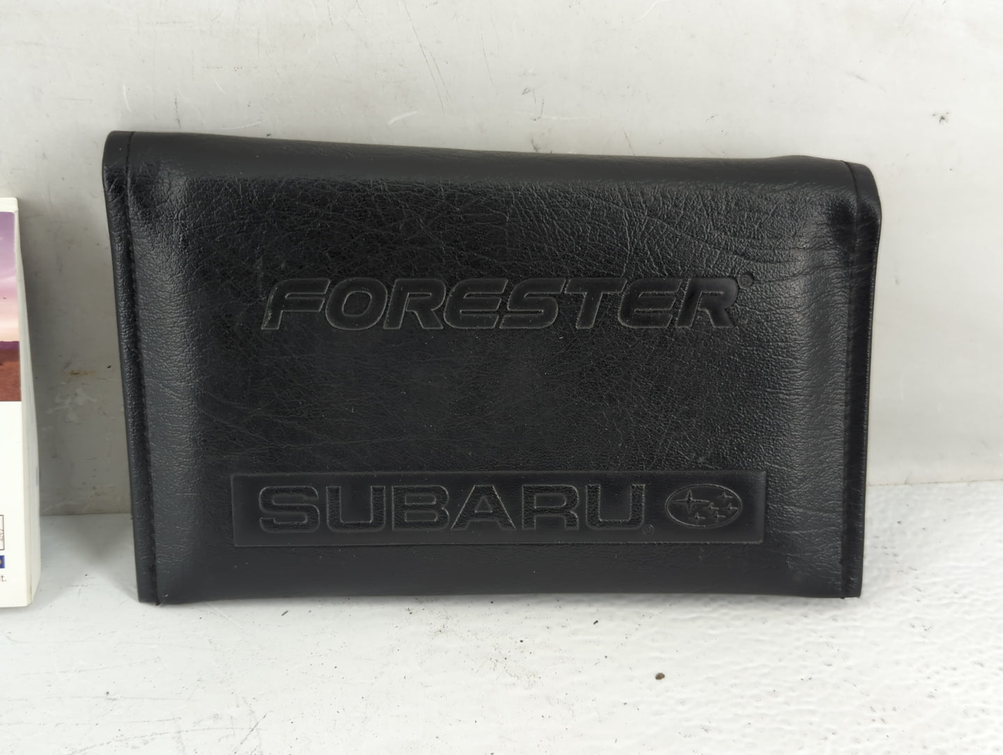 2002 Subaru Forester Owners Manual Book Guide OEM Used Auto Parts - Oemusedautoparts1.com