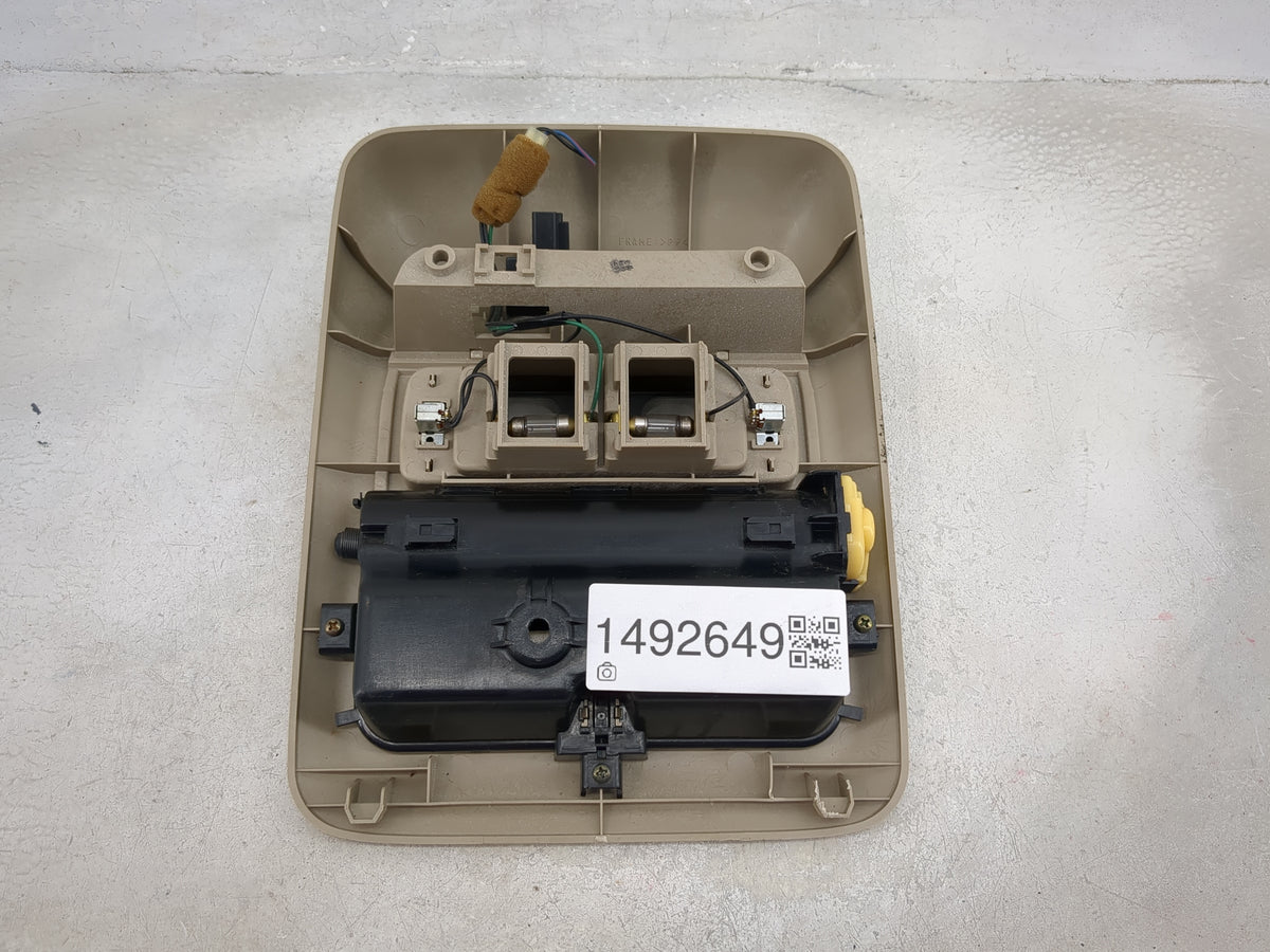 2001-2002 Subaru Forester Overhead Roof Console Tan - Oemusedautoparts1.com