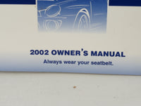 2002 Subaru Impreza Owners Manual Book Guide P/N:MSA5M0203A OEM Used Auto Parts - Oemusedautoparts1.com