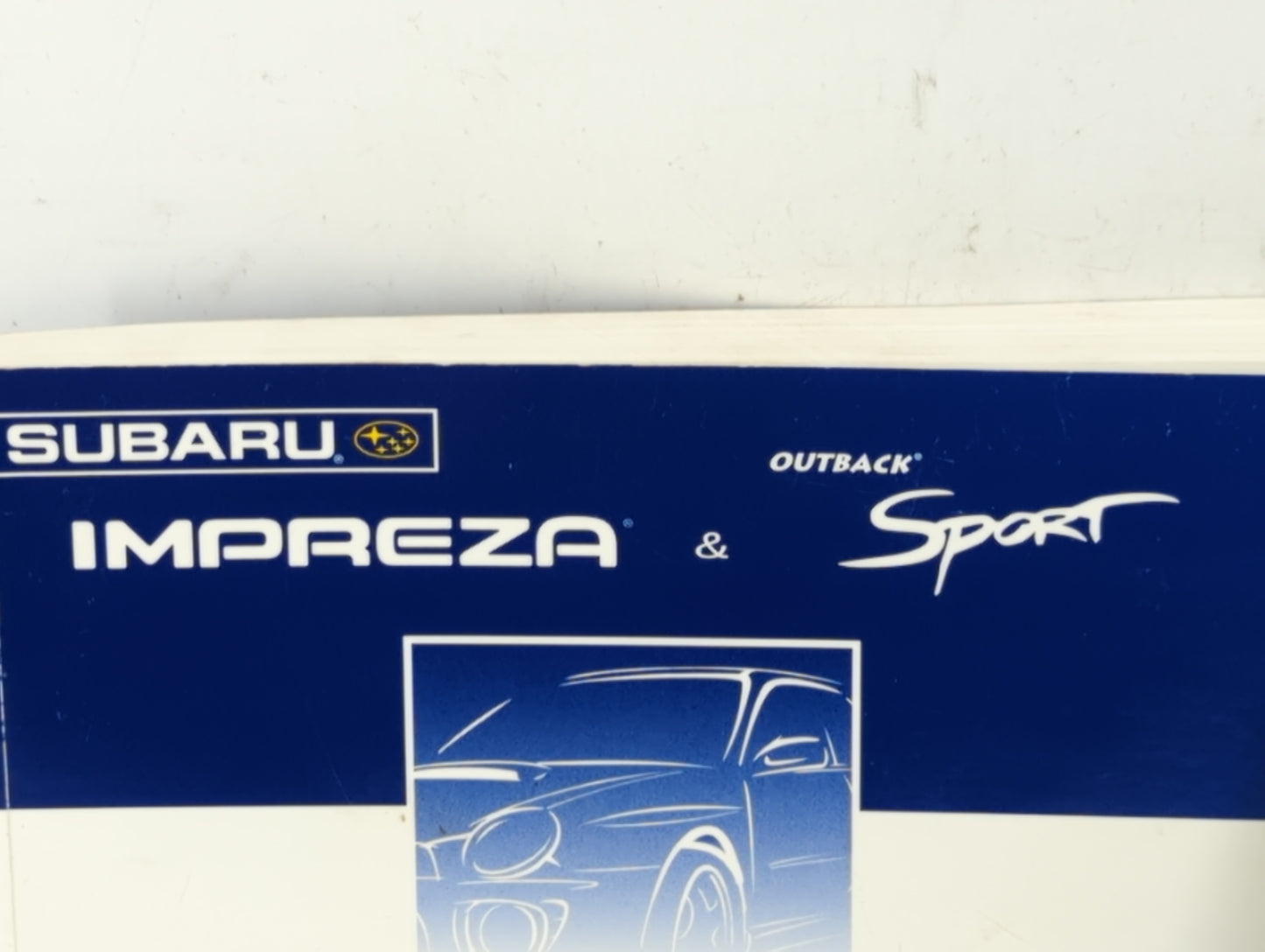 2002 Subaru Impreza Owners Manual Book Guide P/N:MSA5M0203A OEM Used Auto Parts - Oemusedautoparts1.com