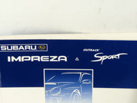 2002 Subaru Impreza Owners Manual Book Guide P/N:MSA5M0203A OEM Used Auto Parts - Oemusedautoparts1.com