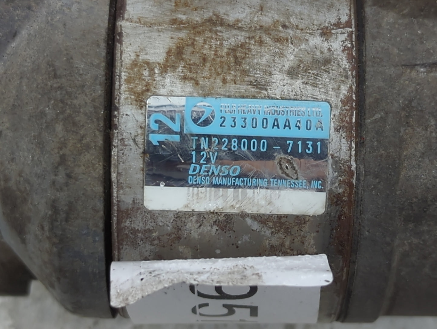1997-2004 Subaru Legacy Car Starter Motor Solenoid OEM P/N:23300AA40A Fits Fits 1997 1998 1999 2000 2001 2002 2003 2004 OEM 