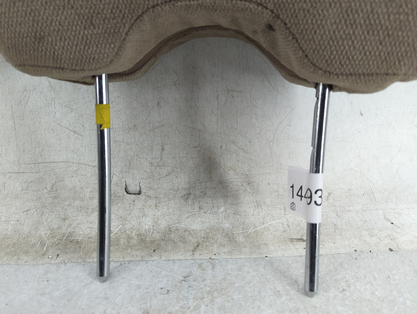 2002-2004 Subaru Legacy Headrest Head Rest Front Driver Seat Beige - Oemusedautoparts1.com