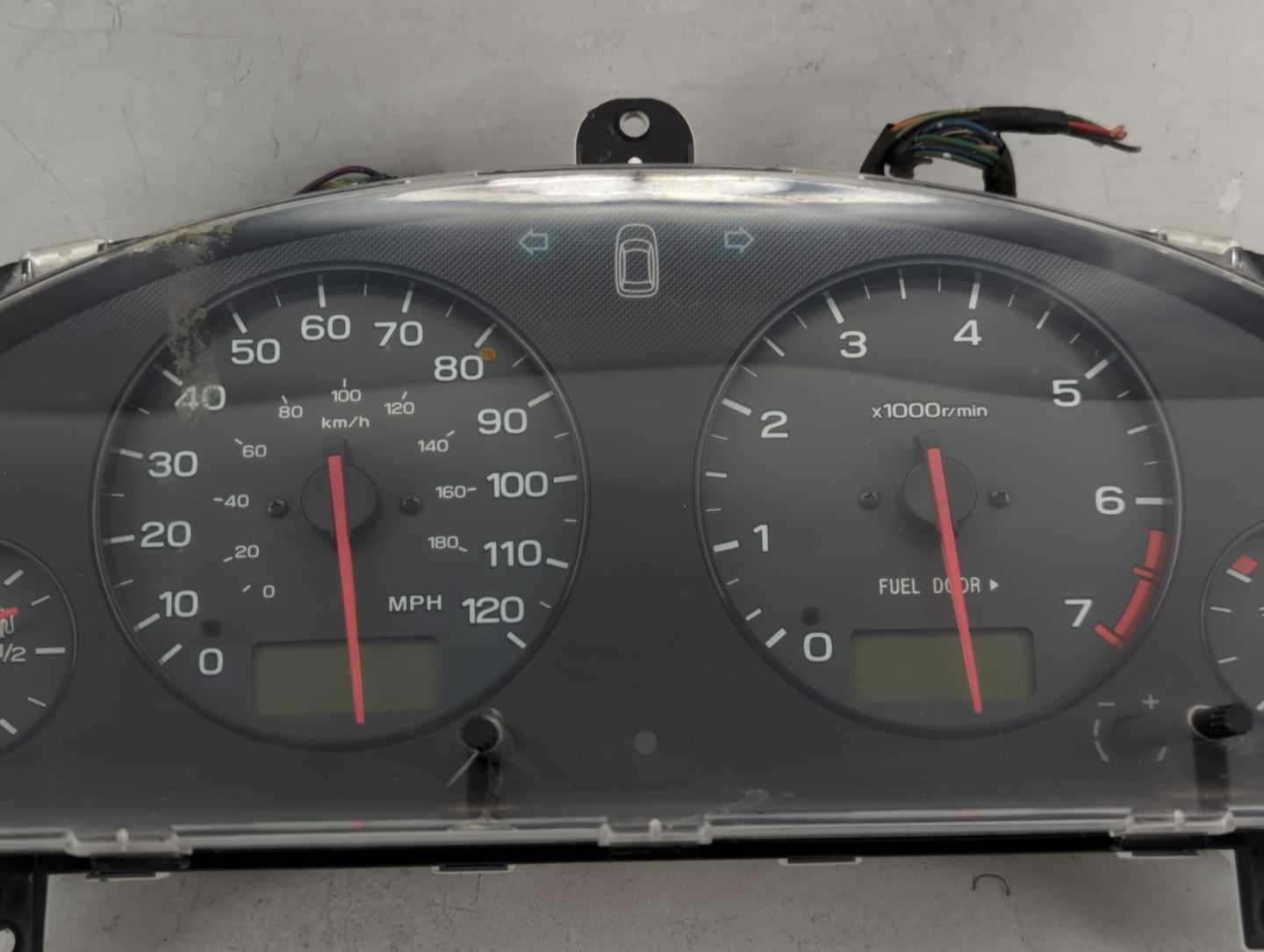 2001-2002 Subaru Legacy Instrument Cluster Speedometer Gauges Miles: Fits Fits 2001 2002 OEM Used Auto Parts - Oemusedautopa