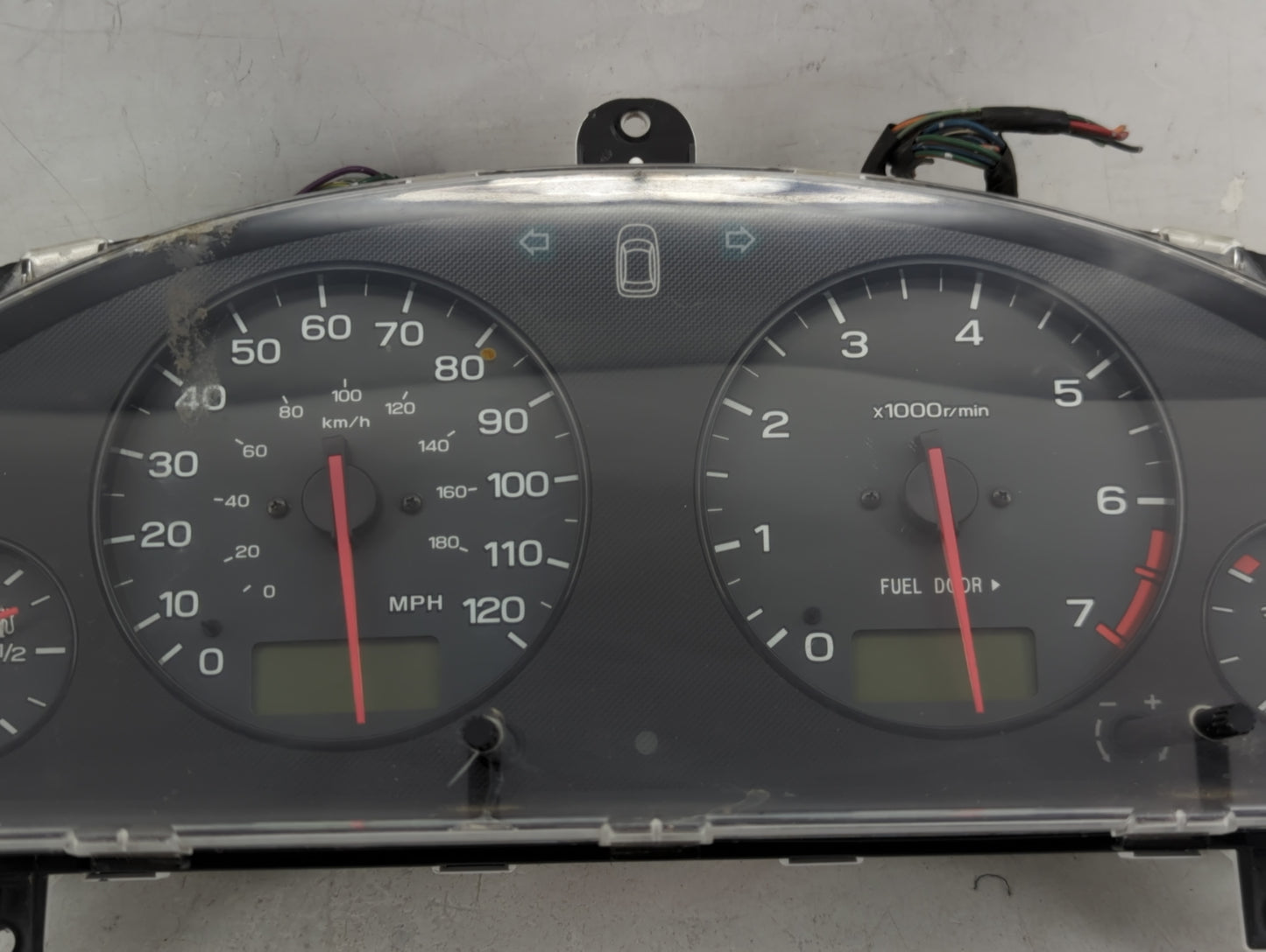 2001-2002 Subaru Legacy Instrument Cluster Speedometer Gauges Miles: Fits Fits 2001 2002 OEM Used Auto Parts - Oemusedautopa