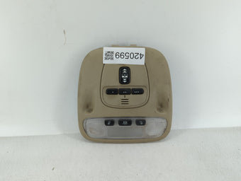 compare product 2002 Subaru Xt Overhead Roof Console