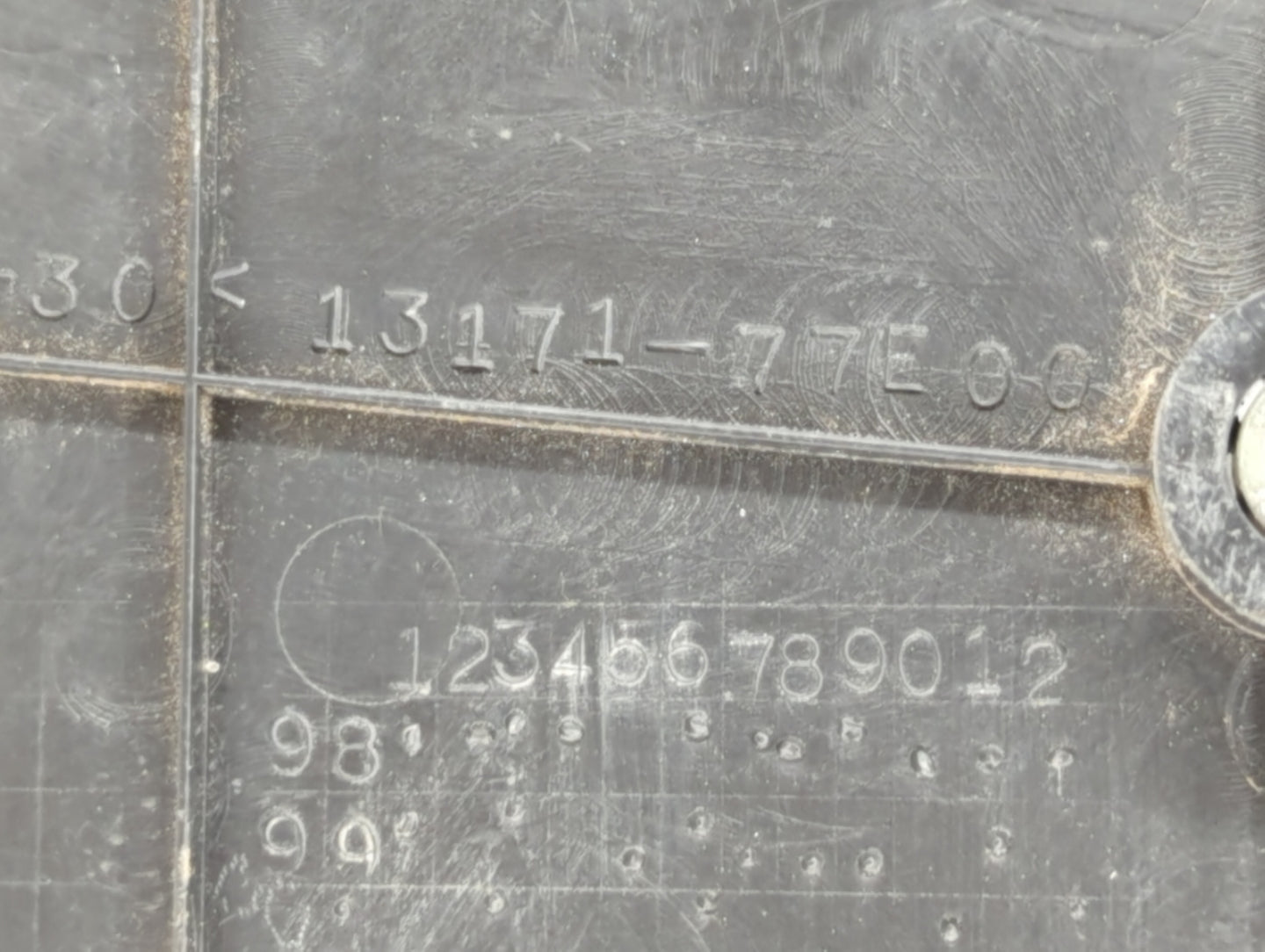 2002 Suzuki Vitara Engine Cover Black - Oemusedautoparts1.com