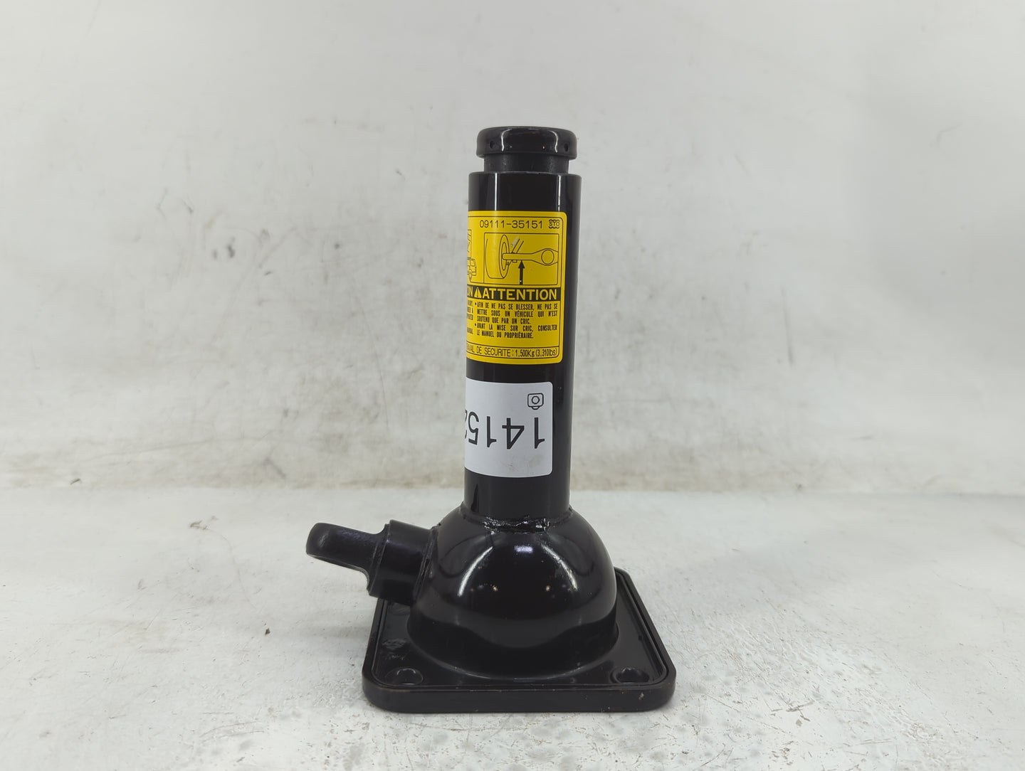2002 Toyota 4runner Spare Scissor Car Jack - Oemusedautoparts1.com