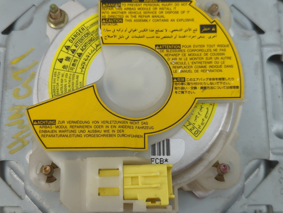 2001-2002 Toyota 4runner Air Bag Driver Left Steering Wheel Mounted - Oemusedautoparts1.com