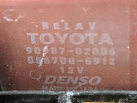2000-2002 Toyota 4runner Fusebox Fuse Box Panel Relay Module P/N:90987-02006 056700-6912, 82626-30020 Fits Fits 2000 2001 20