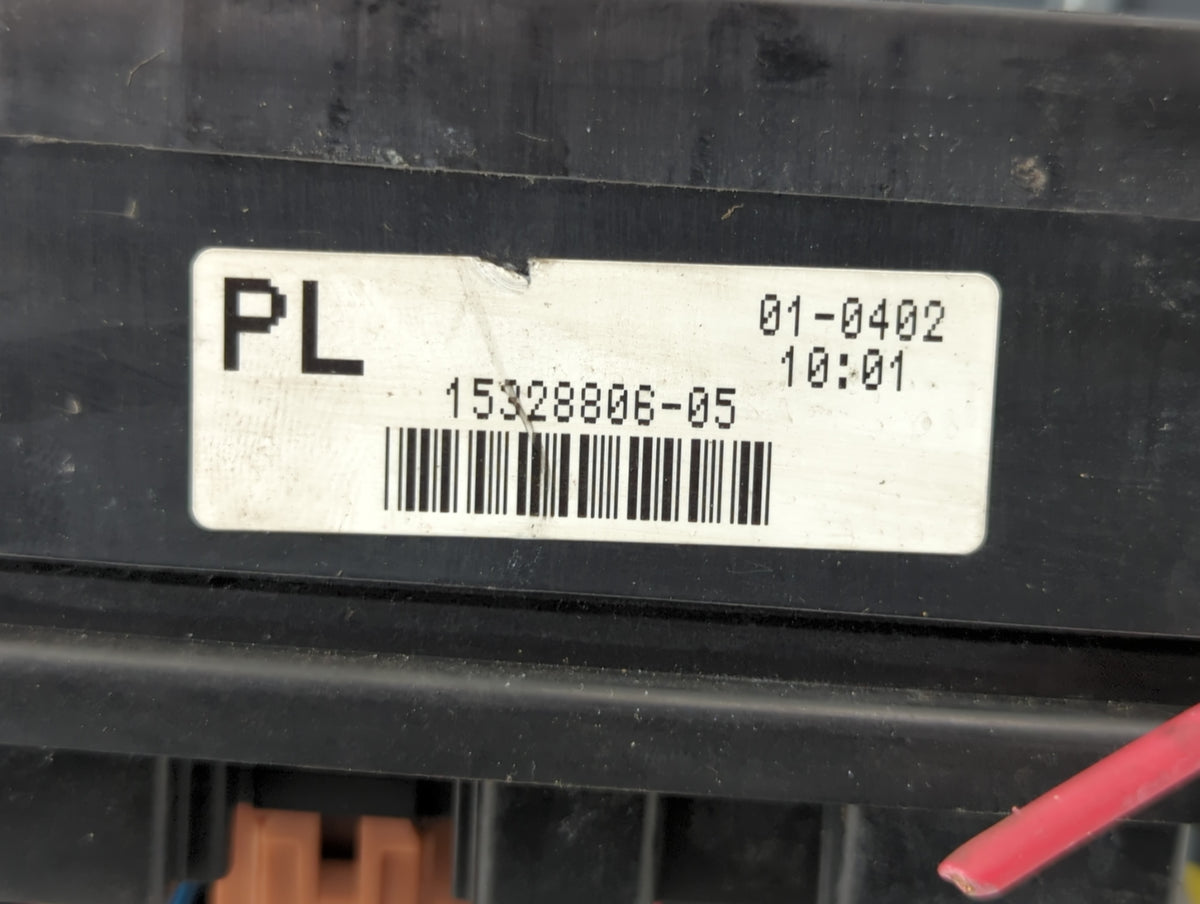 2002 Toyota Avalon Fusebox Fuse Box Panel Relay Module P/N:15328806-05 Fits OEM Used Auto Parts - Oemusedautoparts1.com