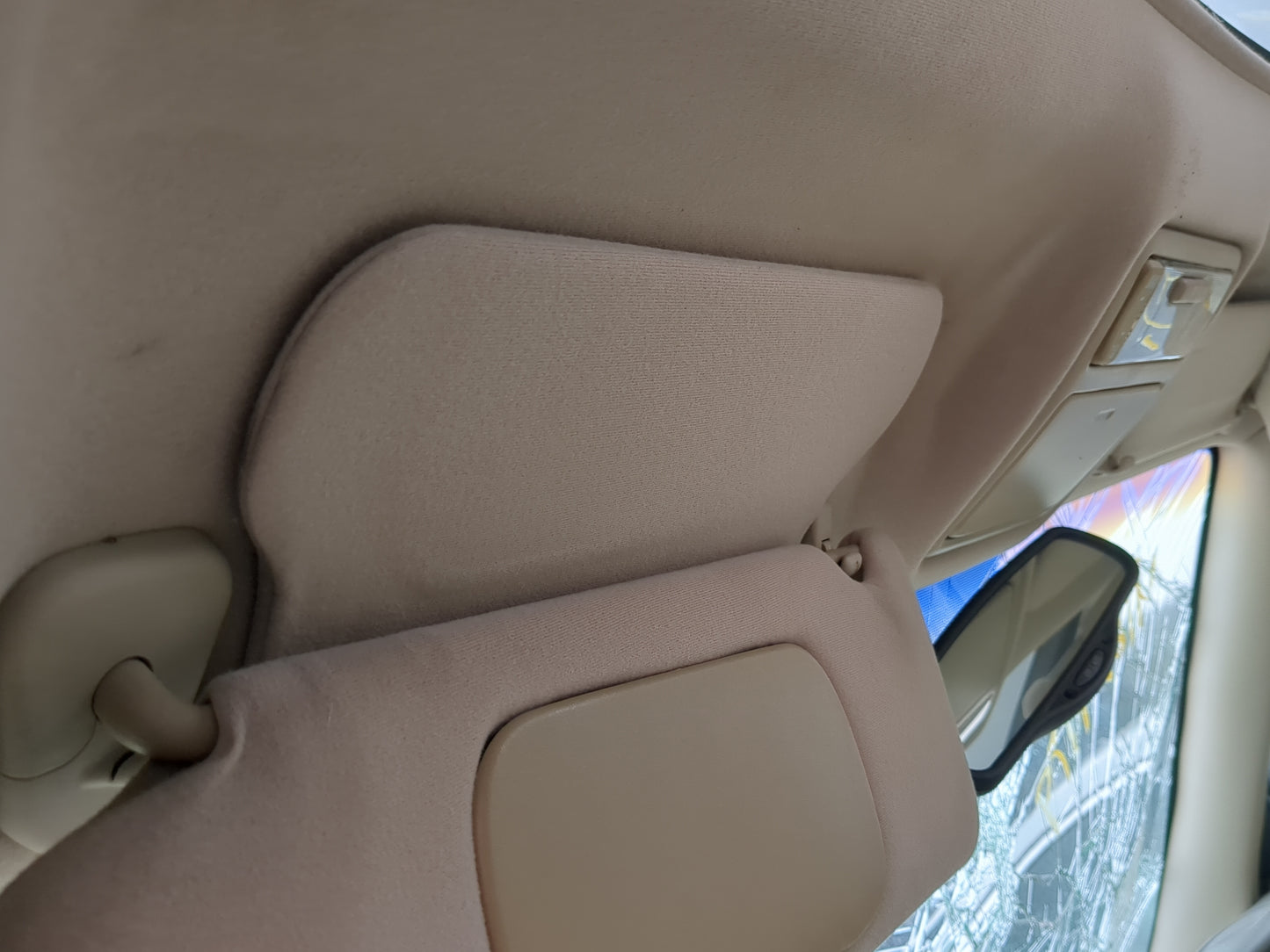 2002-2004 Toyota Avalon Sun Visor Shade Replacement Driver Left Mirror Fits Fits 2002 2003 2004 OEM Used Auto Parts - Oemuse