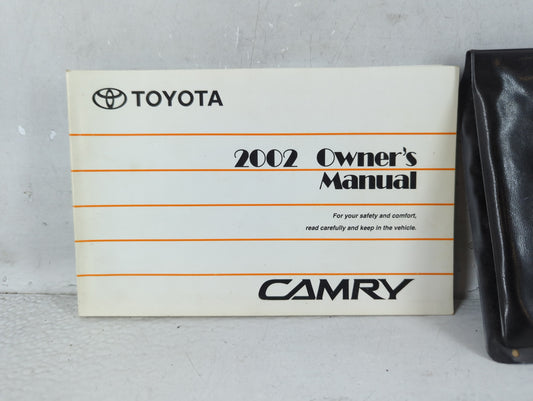 2002 Toyota Camry Owners Manual Book Guide P/N:01999-33544 OEM Used Auto Parts
