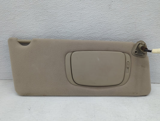 2002-2006 Toyota Camry Sun Visor Shade Replacement Passenger Right Mirror Fits Fits 2002 2003 2004 2005 2006 OEM Used Auto P
