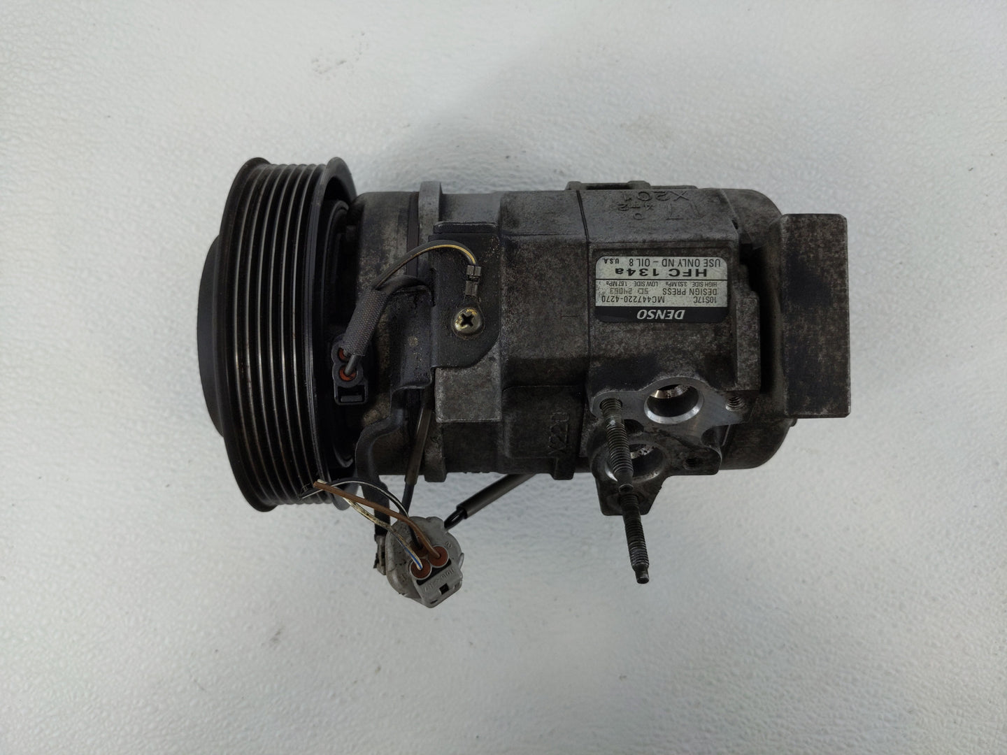 2002-2006 Toyota Camry Air Conditioning A/c Ac Compressor Oem - Oemusedautoparts1.com