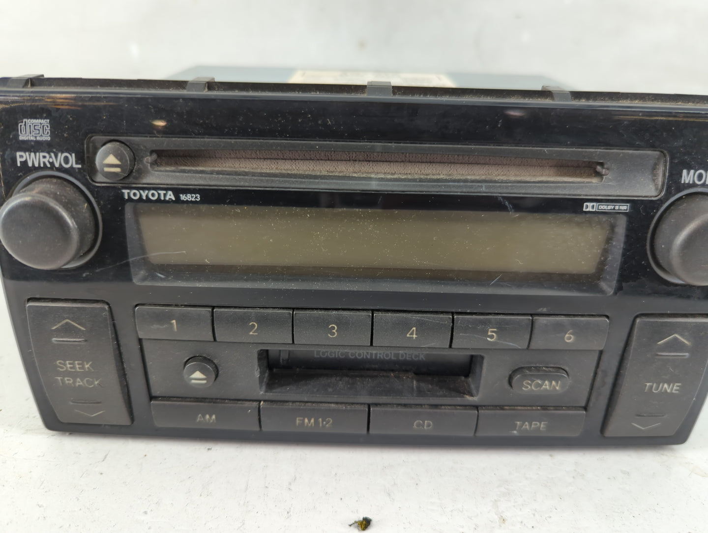 2002 Toyota Camry Radio AM FM Cd Player Receiver Replacement P/N:86120-AA040 Fits OEM Used Auto Parts - Oemusedautoparts1.co