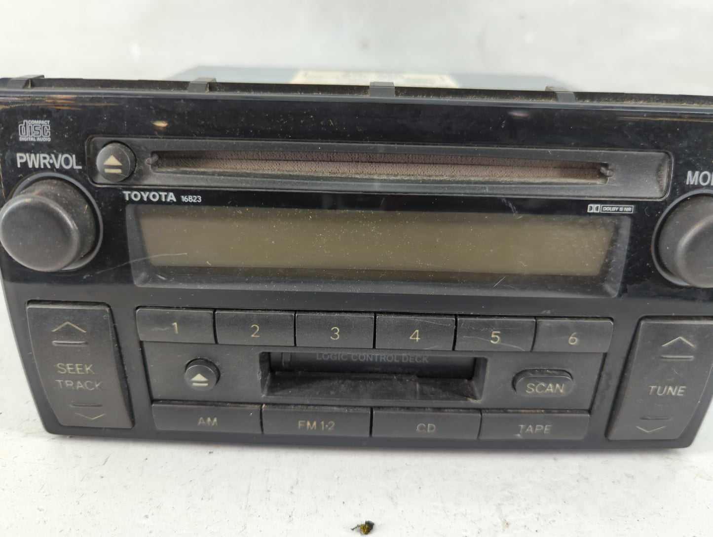 2002 Toyota Camry Radio AM FM Cd Player Receiver Replacement P/N:86120-AA040 Fits OEM Used Auto Parts - Oemusedautoparts1.co