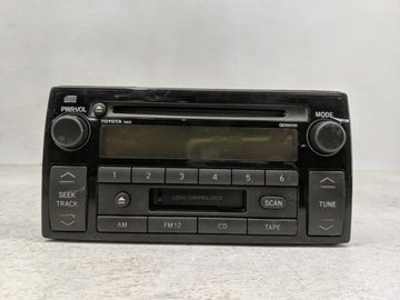 2002-2004 Toyota Camry Radio AM FM Cd Player Receiver Replacement P/N:86120-AA040 Fits Fits 2002 2003 2004 OEM Used Auto Par