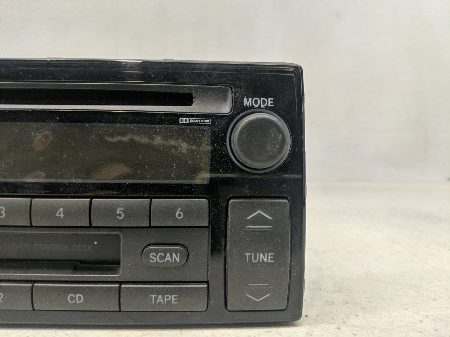 2002-2004 Toyota Camry Radio AM FM Cd Player Receiver Replacement P/N:86120-AA040 Fits Fits 2002 2003 2004 OEM Used Auto Par
