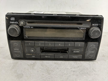 2002-2004 Toyota Camry Radio AM FM Cd Player Receiver Replacement P/N:86120-AA040 Fits Fits 2002 2003 2004 OEM Used Auto Par