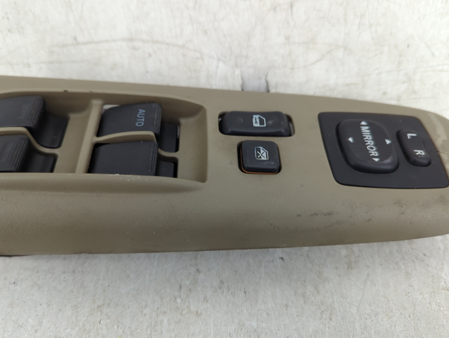 2002-2006 Toyota Camry Master Power Window Switch Replacement Driver Side Left Fits OEM Used Auto Parts - Oemusedautoparts1.
