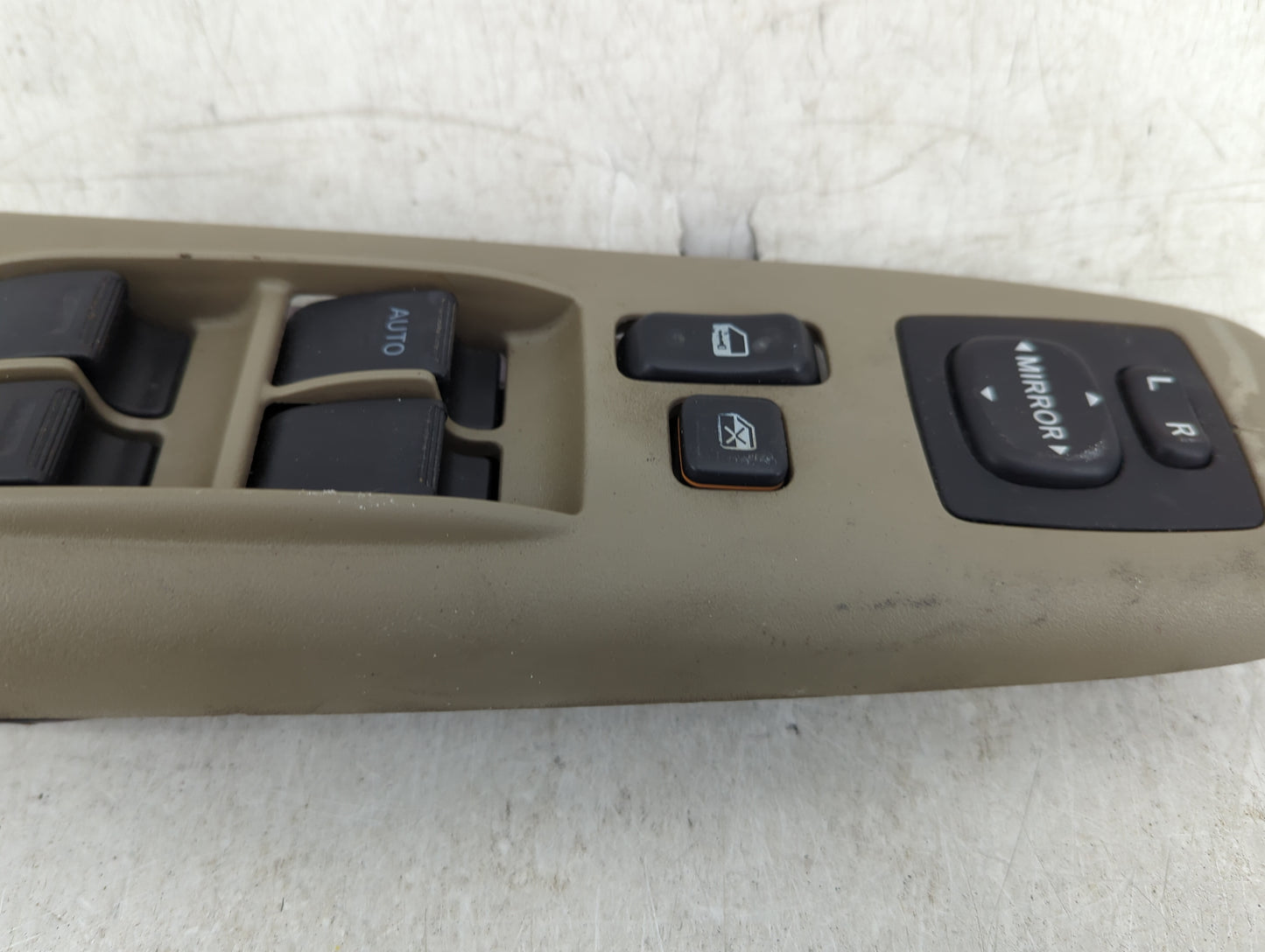 2002-2006 Toyota Camry Master Power Window Switch Replacement Driver Side Left Fits OEM Used Auto Parts - Oemusedautoparts1.