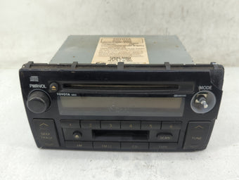 compare product 2002-2004 Toyota Camry Radio AM FM Cd Player Receiver Replacement P/N:86120-AA040 122000-3210A101 Fits Fits 2002 2003 2004 OEM Used Auto Parts