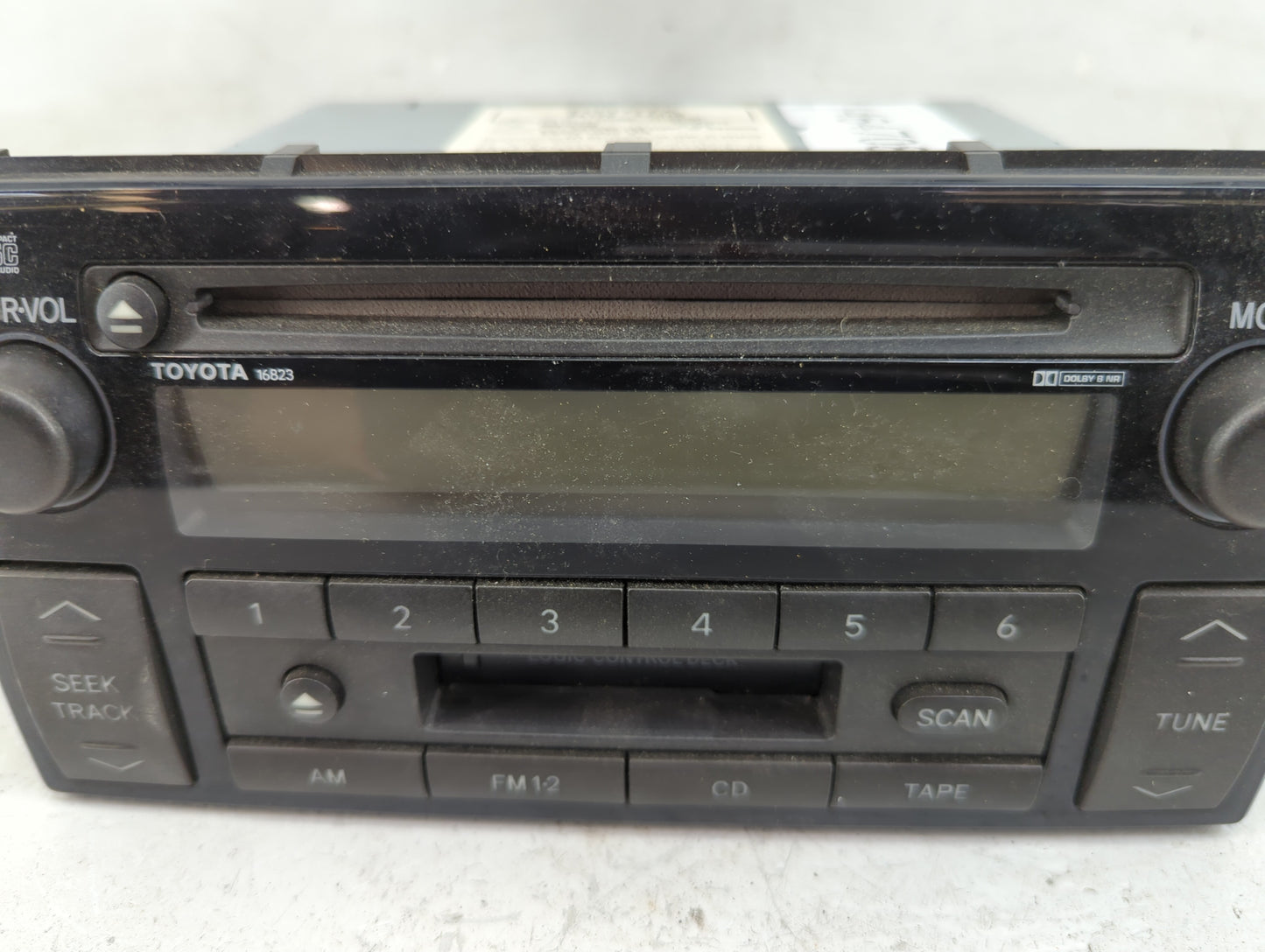 2002-2004 Toyota Camry Radio AM FM Cd Player Receiver Replacement P/N:86120-AA040 122000-3210A101 Fits Fits 2002 2003 2004 O