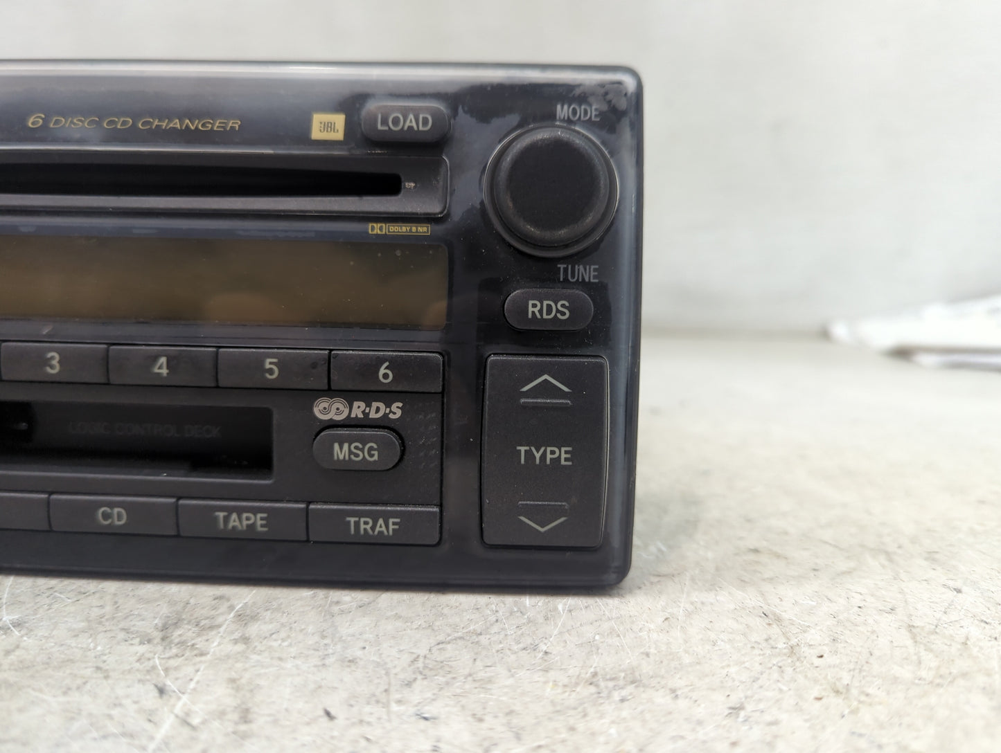 2002-2004 Toyota Camry Radio AM FM Cd Player Receiver Replacement P/N:86120-AA060 CQ-ES8160Z Fits Fits 2002 2003 2004 OEM Us