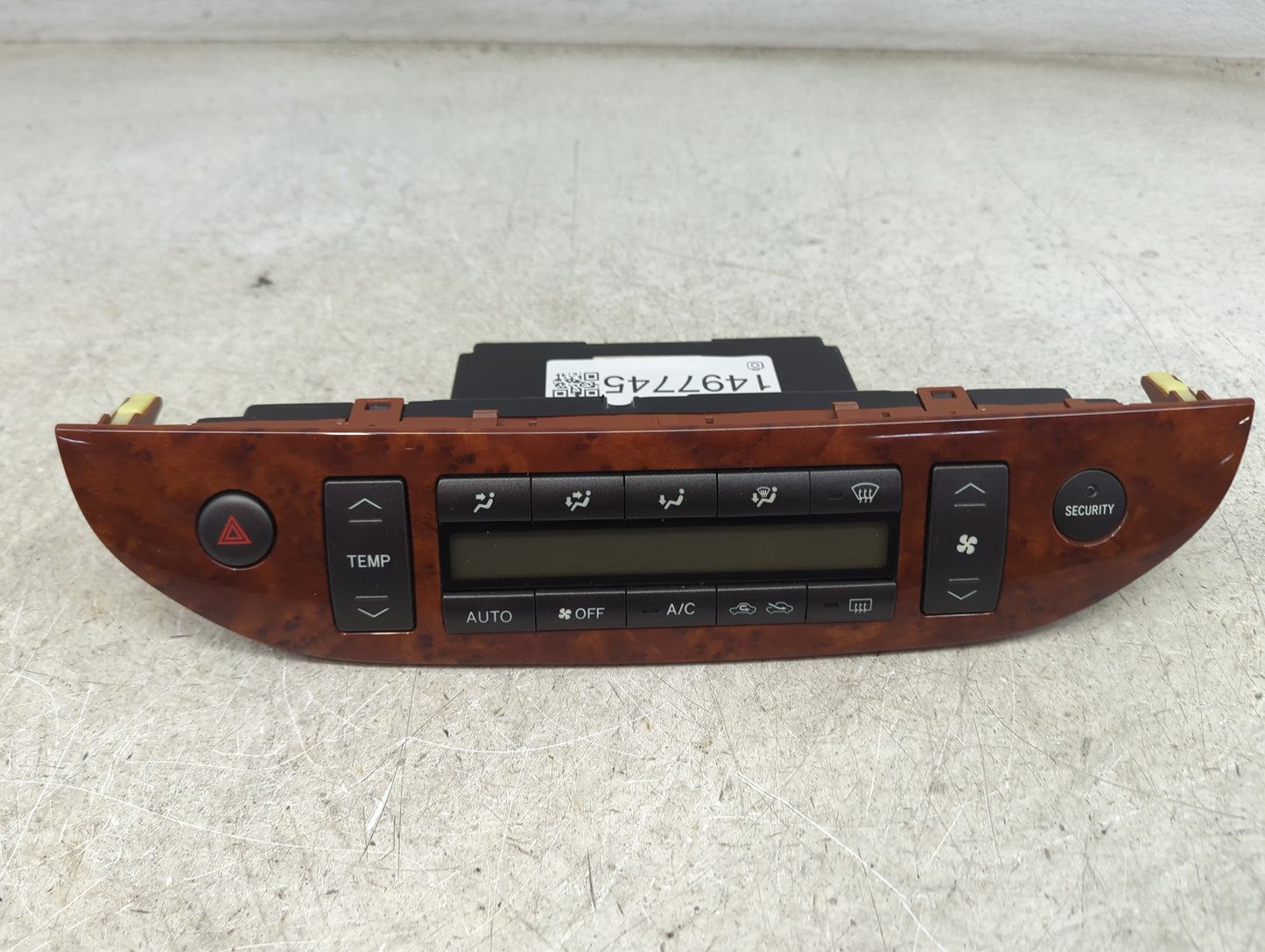 2002-2006 Toyota Camry Climate Control Module Temperature AC/Heater Replacement Fits Fits 2002 2003 2004 2005 2006 OEM Used 