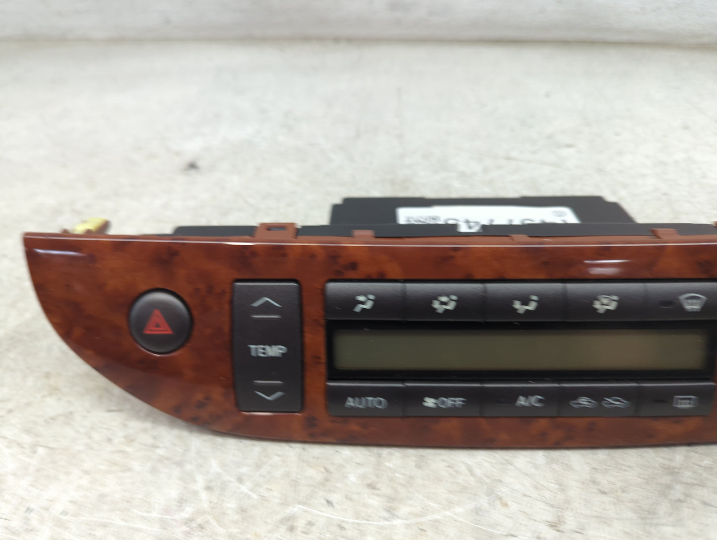 2002-2006 Toyota Camry Climate Control Module Temperature AC/Heater Replacement Fits Fits 2002 2003 2004 2005 2006 OEM Used 