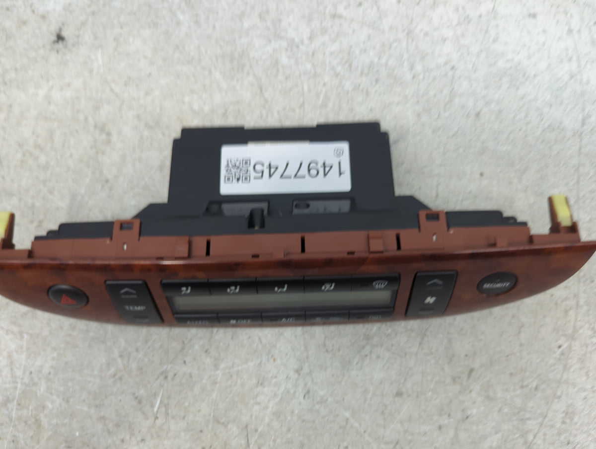 2002-2006 Toyota Camry Climate Control Module Temperature AC/Heater Replacement Fits Fits 2002 2003 2004 2005 2006 OEM Used 