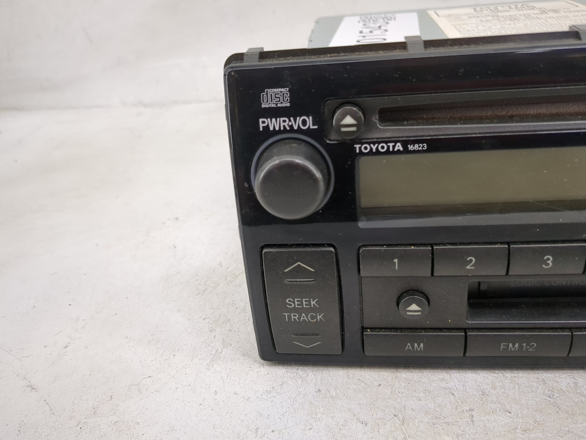 2002-2004 Toyota Camry Radio AM FM Cd Player Receiver Replacement P/N:86120-AA040 122000-3210B101 Fits Fits 2002 2003 2004 O