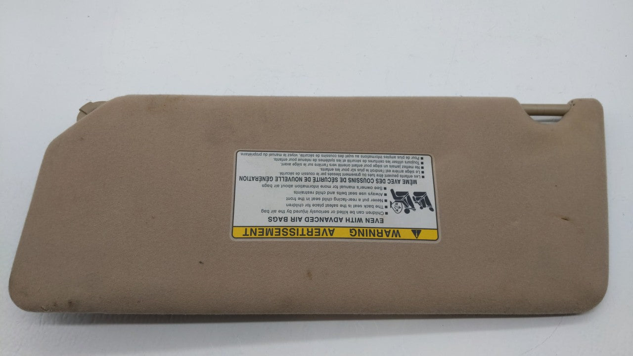 2002-2006 Toyota Camry Sun Visor Shade Replacement Passenger Right Mirror Fits Fits 2002 2003 2004 2005 2006 OEM Used Auto P