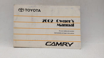 compare product 2002 Toyota Camry Owners Manual Book Guide P/N:01999-33544 OEM Used Auto Parts