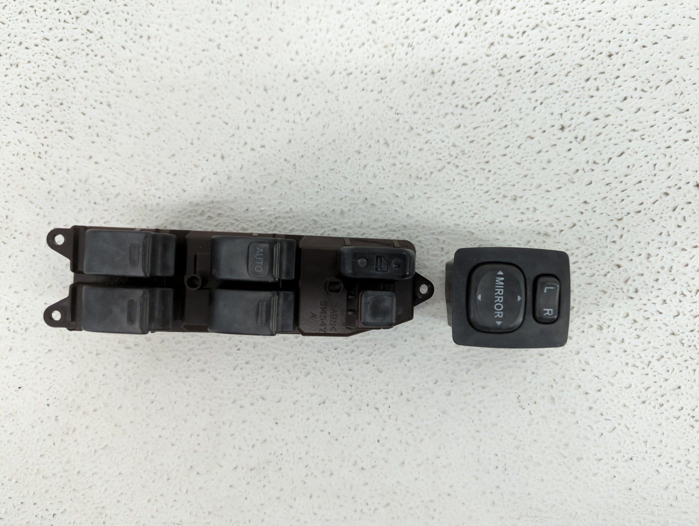 2002-2006 Toyota Camry Master Power Window Switch Replacement Driver Side Left P/N:183574 74232-AA050 Fits OEM Used Auto Par