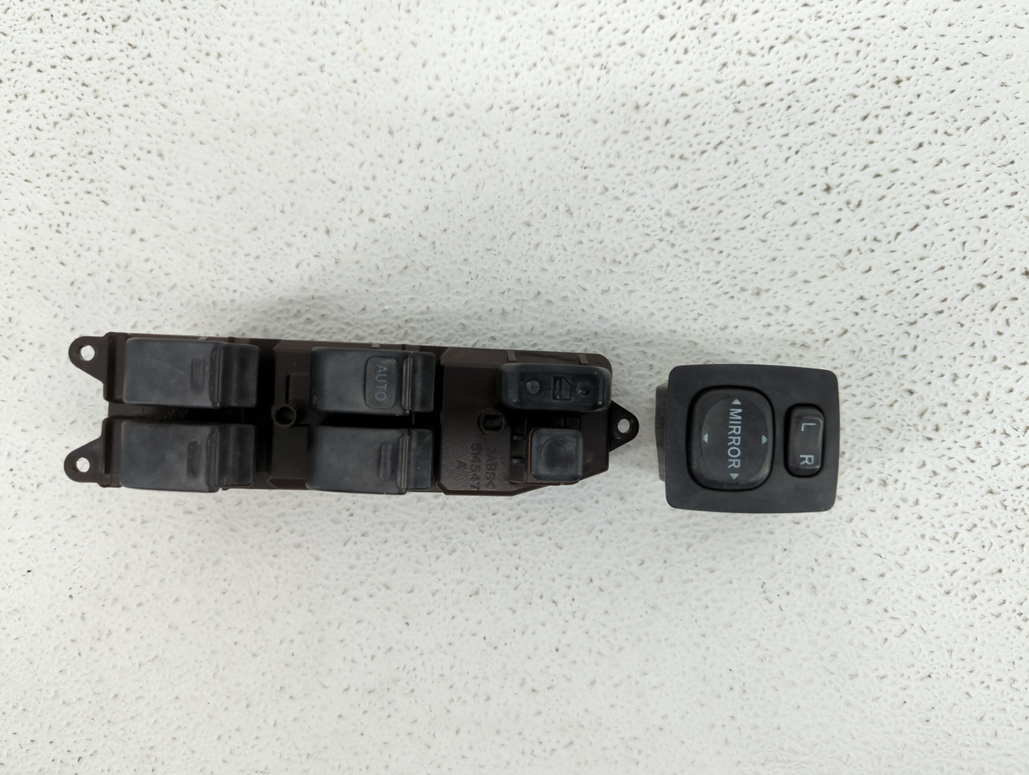 2002-2006 Toyota Camry Master Power Window Switch Replacement Driver Side Left P/N:183574 74232-AA050 Fits OEM Used Auto Par