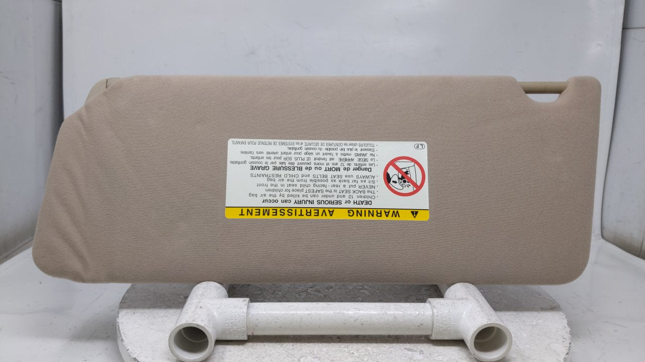 2002 Toyota Camry Sun Visor Shade Replacement Passenger Right Mirror Fits OEM Used Auto Parts - Oemusedautoparts1.com