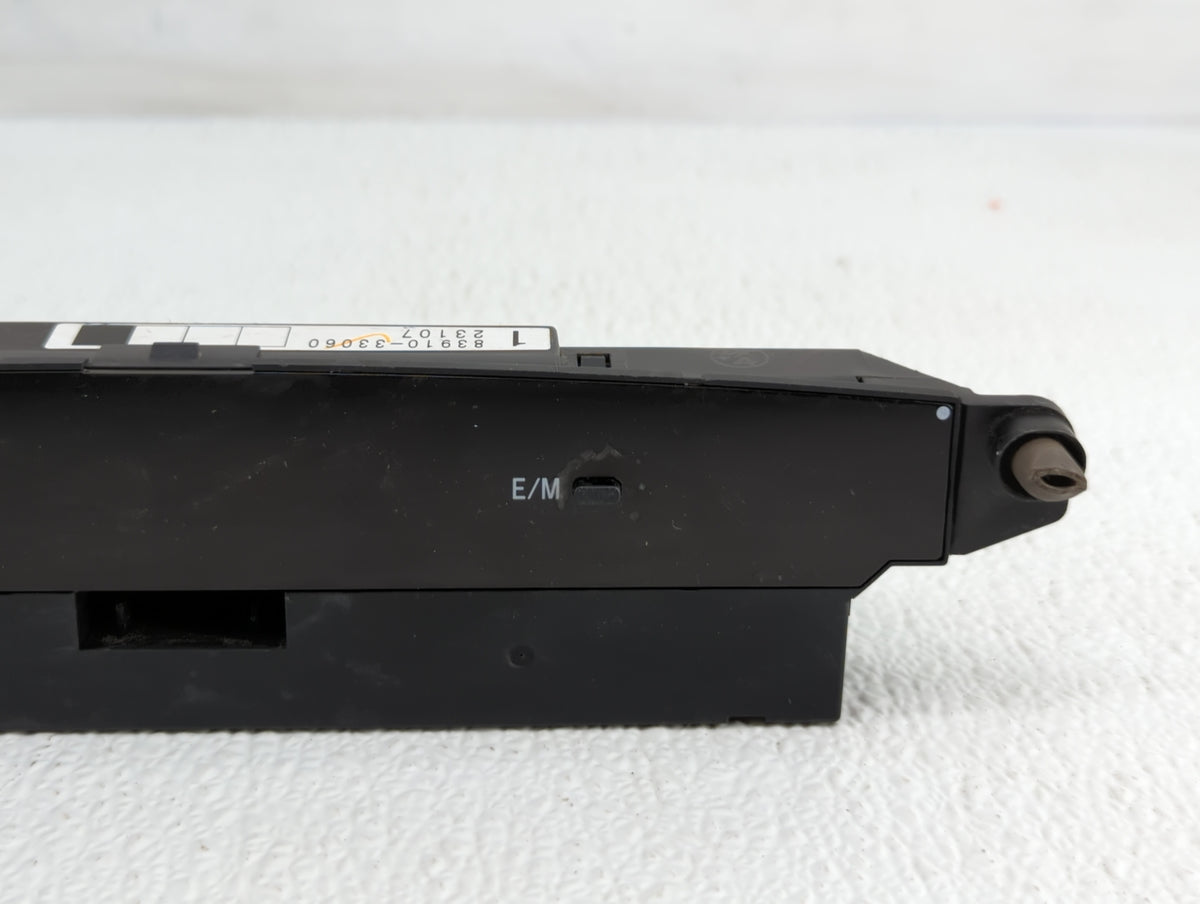 TOYOTA CAMRY CENTER DASH DIGITAL CLOCK - Oemusedautoparts1.com