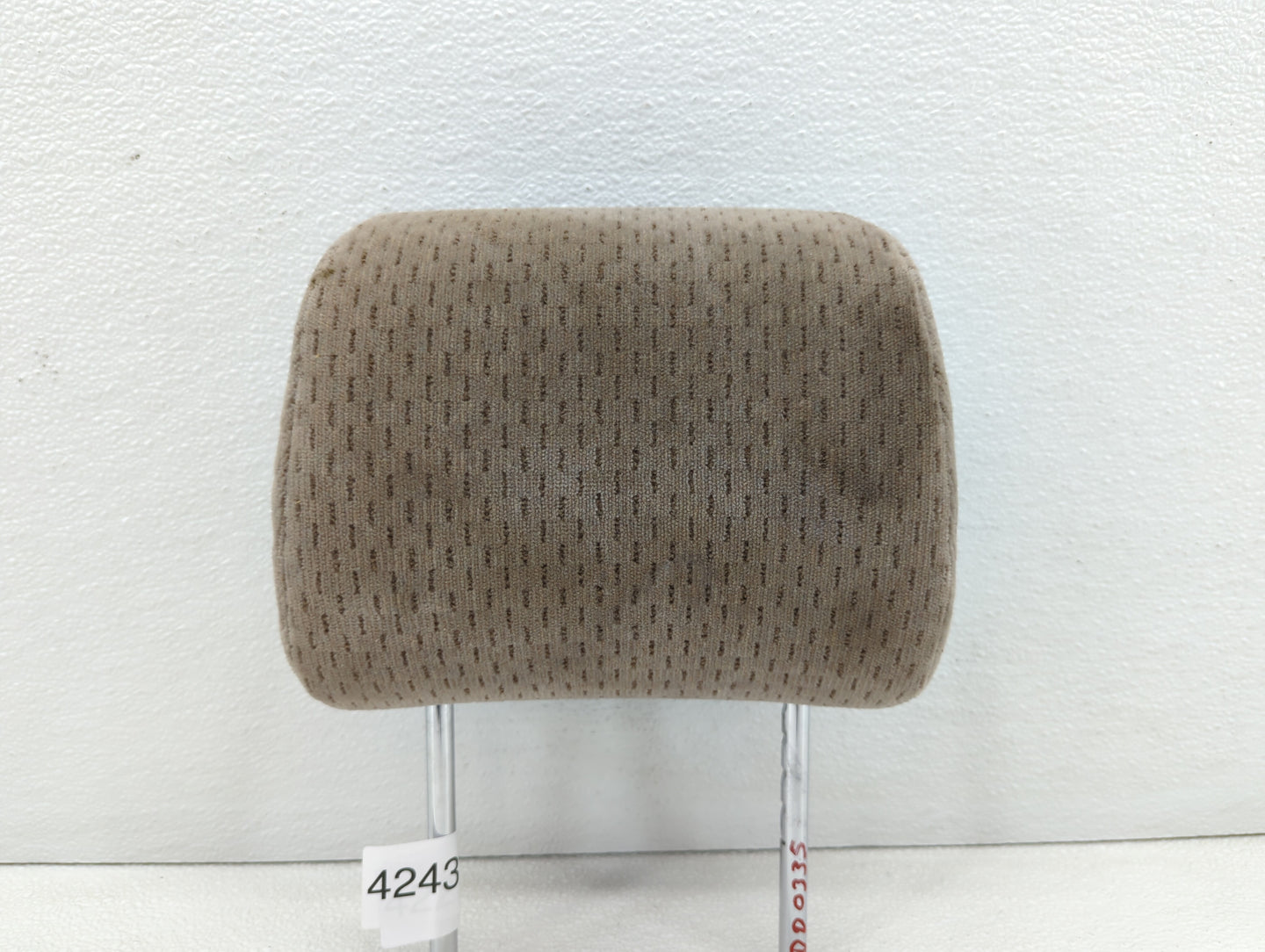 2002 Toyota Camry Headrest Head Rest Front Driver Passenger Seat Beige - Oemusedautoparts1.com